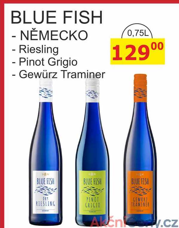 BLUE FISH NĚMECKO - 0,75l