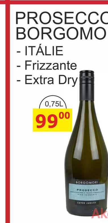 PROSECCO BORGOMO - Frizzante 0,75L