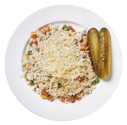 Kuřecí rizoto se sýrem