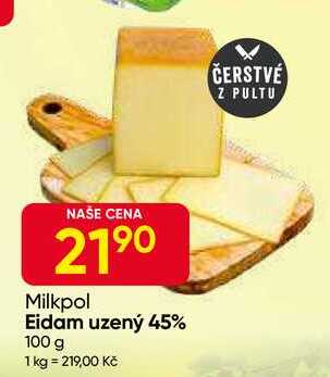 Milkpol Eidam uzený 45% 100 g