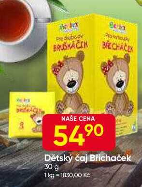 Dětský čaj Břichaček 30 g