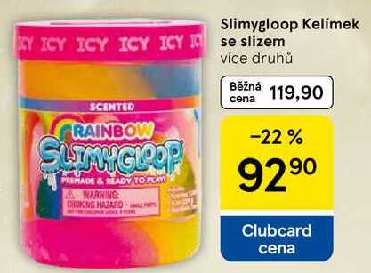 Slimygloop Kelímek se slizem, více druhů