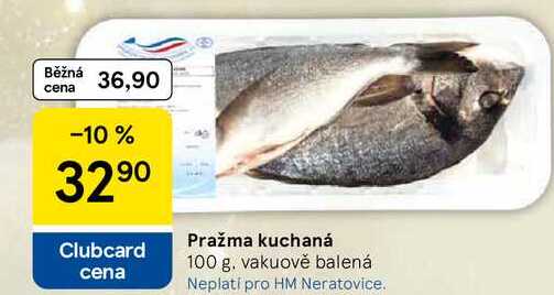 Pražma kuchaná, 100 g