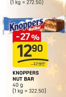 KNOPPERS NUT BAR 40 g 
