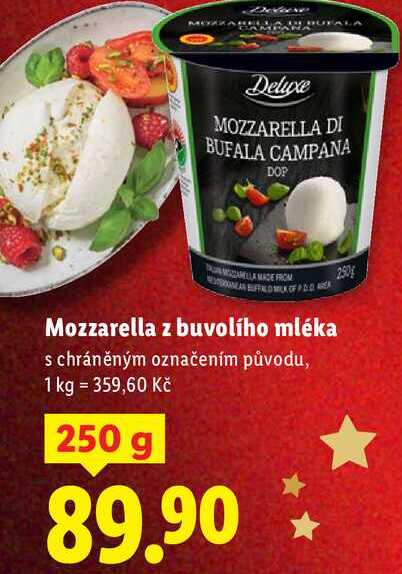 Mozzarella z buvolího mléka, 250 g