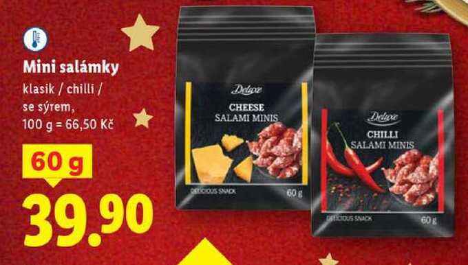 Mini salámky, 60 g