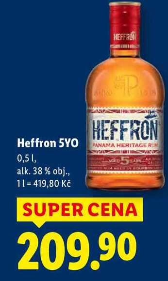 Heffron 5YO, 0,5 l