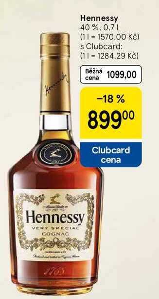 Hennessy 40 %, 0.7 l