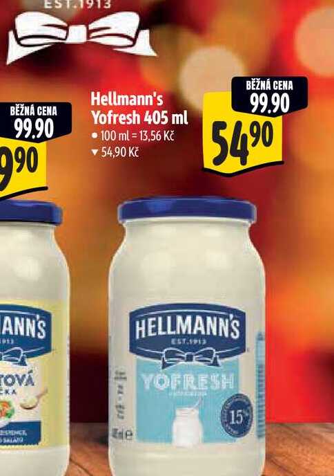   Hellmann's Yofresh 405 ml 