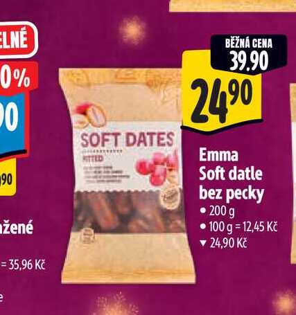  Emma Soft datle bez pecky  200 g 