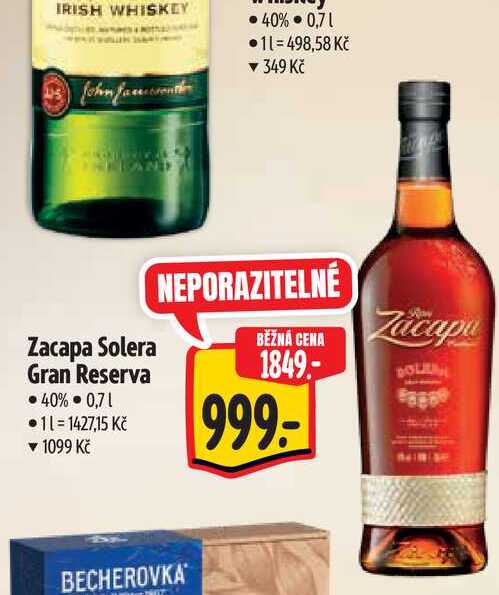  Zacapa Solera Gran Reserva  0,7 l