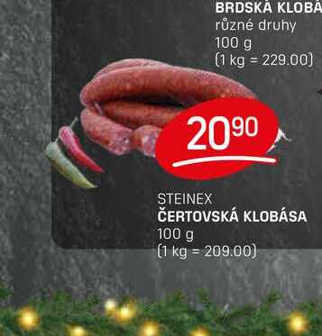 ČERTOVSKÁ KLOBÁSA 100 g