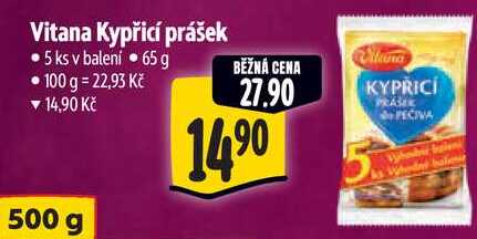 Vitana Kypřicí prášek, 65 g