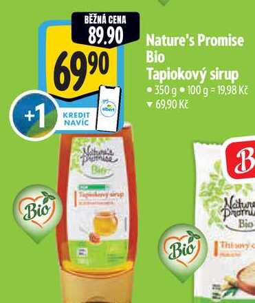 Nature's Promise Bio Tapiokový sirup, 350 g