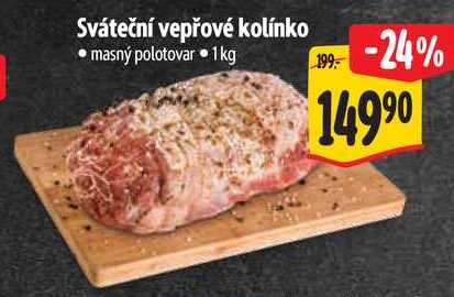 Sváteční vepřové kolínko, 1 kg