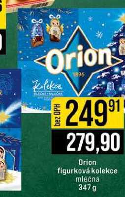 Orion figurková kolekce mlečna 347 g 