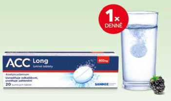 ACC® LONG 600 mg 20 šumivých tablet