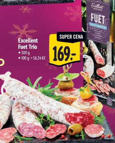 Excellent Fuet Trio 300 g 