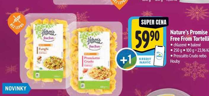  Nature's Promise Free From Tortelli 250 g