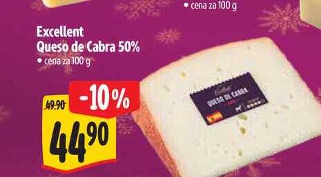 Excellent Queso de Cabra 50% 100 g