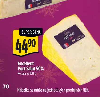 Excellent Port Salut 50% 100 g