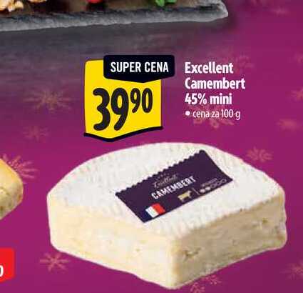 Excellent Camembert 45% mini 100 g