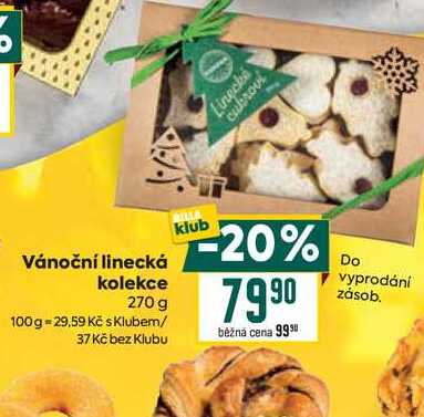 Vánoční linecká kolekce 270 g 