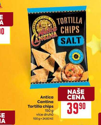 Antica Cantina Tortilla chips 150 g 