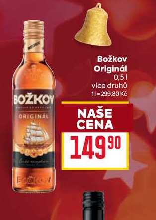 Božkov Originál 0,5l