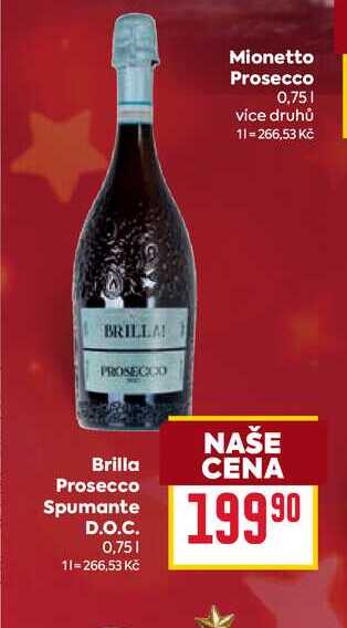 Brilla Prosecco Spumante D.O.C. 0,75l