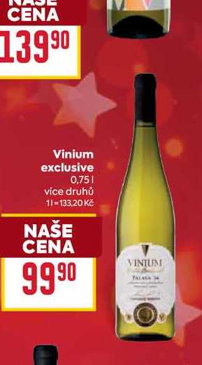 Vinium exclusive 0,75l