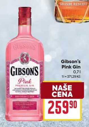 Gibson's Pink Gin 0,7l