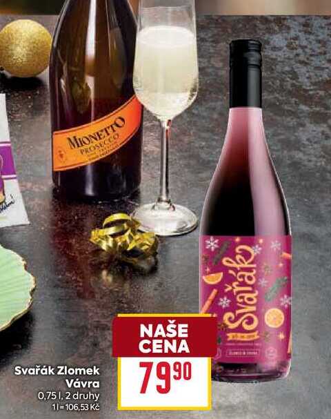 Svařák Zlomek Vávra 0,75l