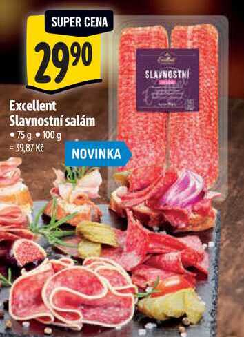Excellent Slavnostní salám, 75 g
