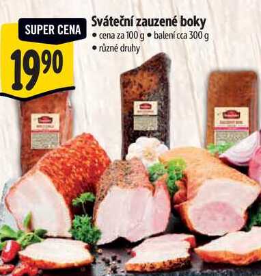 Sváteční zauzené boky, cena za 100 g
