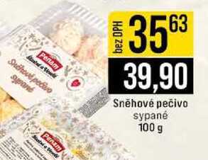 Sněhové pečivo sypané 100 g 
