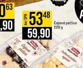 Čajové pečivo 220 g 