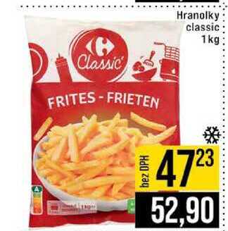Hranolky classic 1 kg