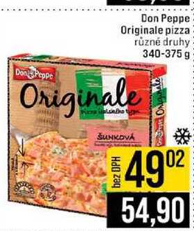 Don Peppe Originale pizza různé druhy 340-375 g