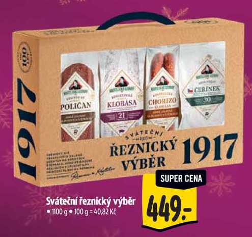 Sváteční řeznický výběl, 1100 g  