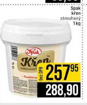 Spak křen strouhaný 1 kg