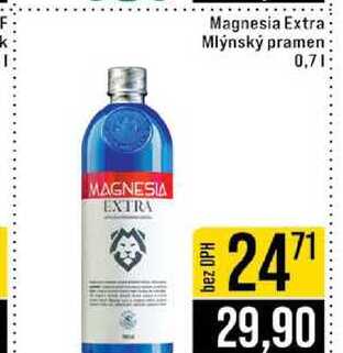 Magnesia Extra Mlýnský pramen 0,7l 