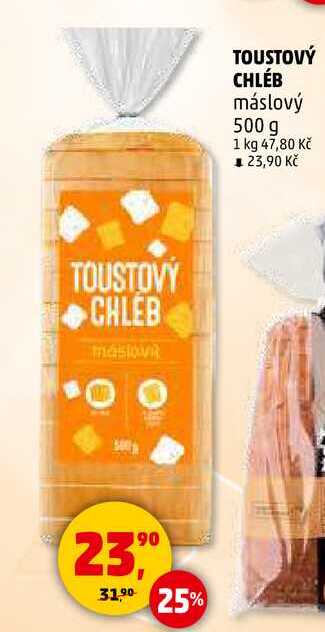 TOUSTOVÝ CHLÉB, 500 g