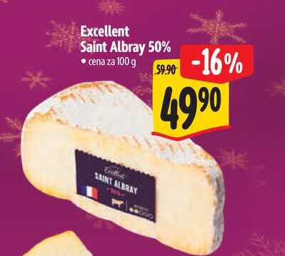 Excellent Saint Albray 50% • cena za 100 g