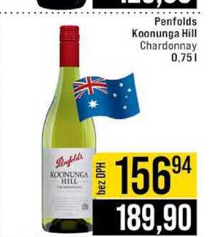 Penfolds Koonunga Hill Chardonnay 0,75l