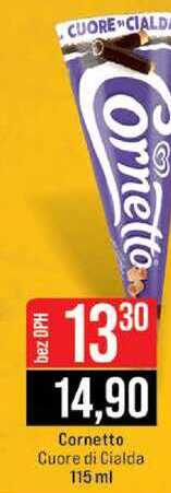 Cornetto Cuore di Cialda 115 ml 