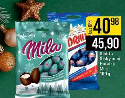 Sedita Šišky mini Horalky Mila 100 g 