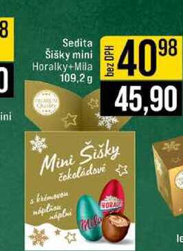 Sedita Šišky mini Horalky+Mila 109,2 g