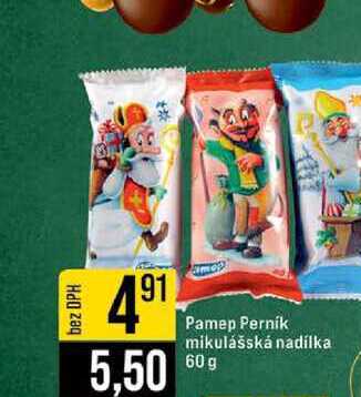 Pamep Perník mikulášská nadílka 60g 