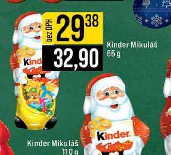 Kinder Mikuláš 55g